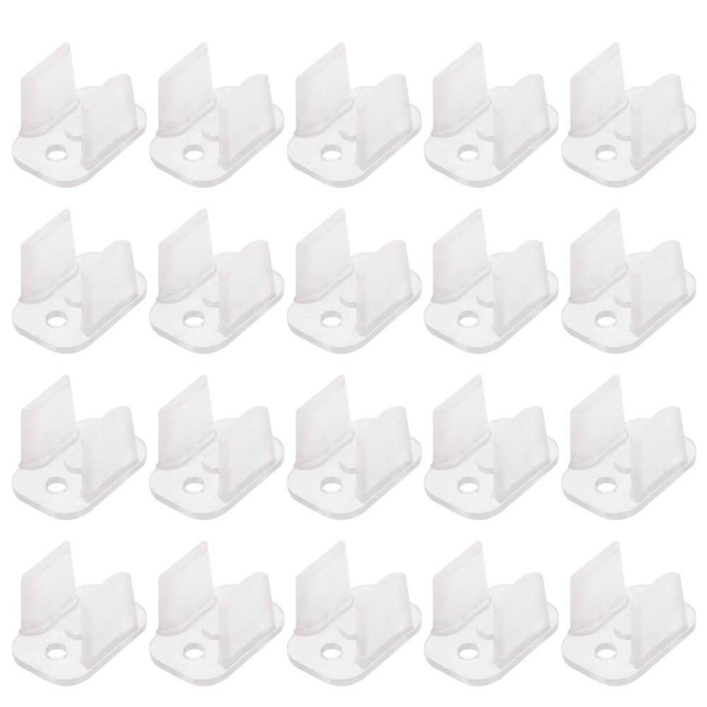 LED Strip Light Mounting Clips 100pcs for Soft Hard Light