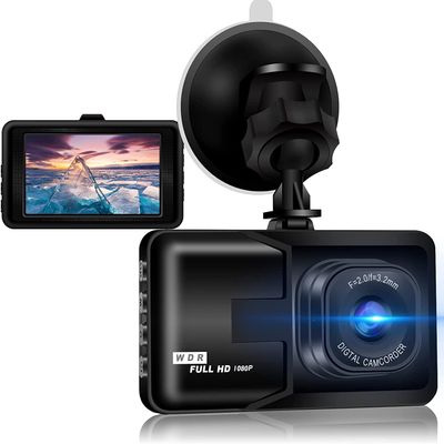 HX Studio Dash Cam,Dash Camera for Car,3 Inch LCD Screen,720P Full HD Car Dashboard Recorder,120 Wide Angle Dashcam,Night Vision,WDR, Motion Detection, Parking Mode