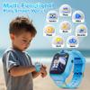 Contixo KW01 Smart Watches for Kids, Blue 1.54" HD Touch Screen Educational Smartwatch Toy with Games Camera Video Recorder Calculator Flashlight Music Player Gift for 3-12 Years Old Boys Girls view 2
