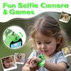 Contixo KW01 Smart Watches for Kids, Green 1.54" HD Touch Screen Educational Smartwatch Toy with Games Camera Video Recorder Calculator Flashlight Music Player Gift for 3-12 Years Old Boys Girls view 4