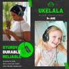 UKELALA Green Wired Headphones for Boys Portable On Ear Youth Headphones for School Airplane Travel Lightweight Portable Compatible with Pad Computer Laptop for Adults Student Children Girls Kids view 4