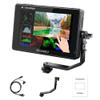 FEELWORLD LUT7 7 Inch Field Monitor 4K 1920x1200 Ultra Bright 2200nit Touch Screen Camera DSLR Video Assist 3D Lut Waveform Vectorscope Input 8.4V DC Output Tilt Arm (LUT7 7 HDMI) view 1