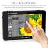 FEELWORLD LUT7 7 Inch Field Monitor 4K 1920x1200 Ultra Bright 2200nit Touch Screen Camera DSLR Video Assist 3D Lut Waveform Vectorscope Input 8.4V DC Output Tilt Arm (LUT7 7 HDMI) view 4