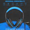 UKELALA On Ear Wired Blue Headphones for Boys Girls Folding Corded Head Phones for Kids Youth Student Children Portable Headphone for School Classroom view 3
