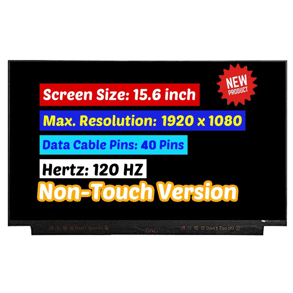 BTSELSS N156HRA-GAA Rev.C1 FHD 1920 * 1080 40 pin 120Hz 15.6" LCD Non-Touch Screen Replacement Display Panel (Without Tabs)