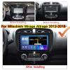Android 11 Double Din GPS Navigation Car Stereo for Mitsubishi Mirage Attrage 2012-2018 with 9 inch FM RDS Multimedia Player Radio Autoradio view 2