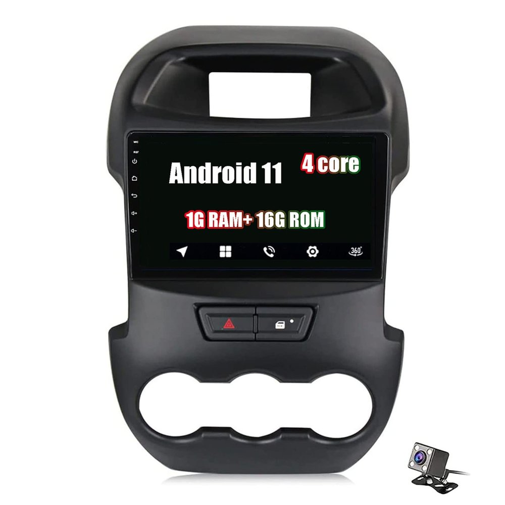 Car Multimedia Player Car Stereo Bluetooth Navigation GPS System 9 inch IPS DSP 4G WiFi BT FM AM Carplay RDS DSP GPS for Ford Ranger 2011-2014 Car Entertainment Radio