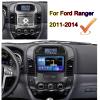 Car Multimedia Player Car Stereo Bluetooth Navigation GPS System 9 inch IPS DSP 4G WiFi BT FM AM Carplay RDS DSP GPS for Ford Ranger 2011-2014 Car Entertainment Radio view 2