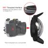 Seafrogs WA-007 [60M/195ft] 67mm Thread 6" Wet Dome Port for Sea Frogs Meikon Underwater Camera Housing Case Diving Fisheye view 3