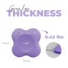 Yes4All Yoga Knee Pads Pair, Thick Yoga Kneeling Pad for Pilates Exercise, 13/16 Inches Cushion Knees Elbow Mat Supplies for Women & Men, Fitness, Travel, Purple view 2