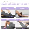 Yes4All Yoga Knee Pads Pair, Thick Yoga Kneeling Pad for Pilates Exercise, 13/16 Inches Cushion Knees Elbow Mat Supplies for Women & Men, Fitness, Travel, Purple view 4