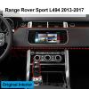 12.3 Inch Touch Screen Android 10.0 Car Stereo GPS Navigation for Land Rover Range Rover Sport L494 2013-2017 4+64G, Ivory White for Harman System view 2