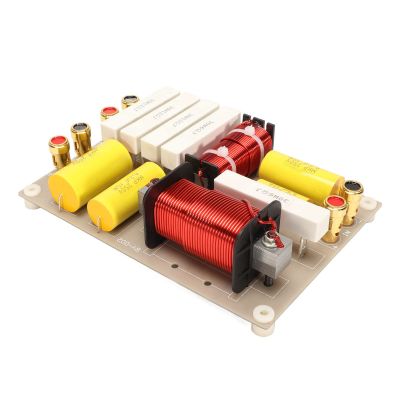 Dilwe 2 Way Crossover Filters Frequency Divider, Audio Frequency Divider Speaker Crossover Filters 800W HiFi Speaker Frequency Divider Suitable for Professional Stage Speakers