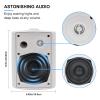 Herdio 5.25 Inches 600 Watts Passive Indoor Outdoor Speakers Wired Waterproof,Wall Mount Speakers with Loud Volume Suitable for Patio,Garden Home Theater view 2