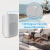 Herdio 5.25 Inches 600 Watts Passive Indoor Outdoor Speakers Wired Waterproof,Wall Mount Speakers with Loud Volume Suitable for Patio,Garden Home Theater view 4