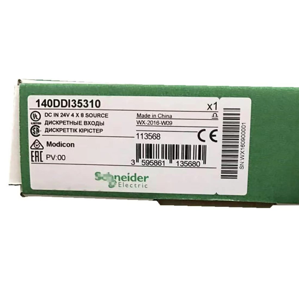 140DDI35310 SCH 24 VDC Input Module 140DDI35310 PLC Module Sealed in Box 1 Year Warranty Fast