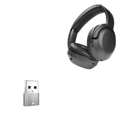 BoxWave Adapter Compatible with JBL Tour One - USB-A to C PortChanger (5-Pack), Type-C OTG Convert Charging Data Adapter - Metallic Silver