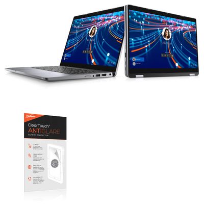 BoxWave Screen Protector Compatible with Dell Latitude 5320 2-in-1 - ClearTouch Anti-Glare (2-Pack), Anti-Fingerprint Matte Film Skin