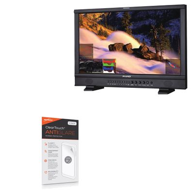 BoxWave Screen Protector Compatible with JVC DT-N24F - ClearTouch Anti-Glare (2-Pack), Anti-Fingerprint Matte Film Skin