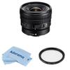 Sony E 10-20mm f/4 PZ G Lens for Sony E, Bundle with ProOptic Pro Digital 62mm Multi Coated UV Slim Filter, Cleaning Cloth view 1