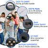 Pyle Portable CD Player Bluetooth Boombox Speaker - AM/FM Stereo Radio & Audio Sound, Supports CD-R-RW/MP3/WMA, USB, AUX, Headphone, LED Display, AC/Battery Powered, Camouflage - Pyle PHCD55.5 view 3