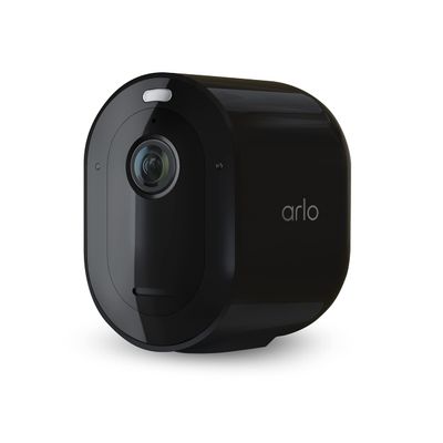 Arlo Pro 5S Spotlight Security Camera 2K HDR | Outdoor | Wireless | Dual-Band Wi-Fi Connects to the Strongest Network | 12X Zoom, 2-Way Audio, Color Night Vision, Live Stream Black