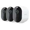 Arlo Pro 5S Spotlight Security Camera 2K HDR | Outdoor | Wireless | Dual-Band Wi-Fi Connects to Strongest Network|12X Zoom, 2-Way Audio, Color Night Vision,Live Stream(White, 3 Cameras) view 1