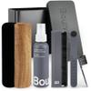 Boundless Audio Record Cleaning Kit - Vinyl Cleaner Bundle with Velvet Brush, Stylus Cleaner, Cleaning Solution, Nylon Brush & Metal Case - 6 Piece Kit view 1