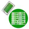 RADHAX Microscope Kit 12pcs/Set Plastic Microscope Slides Biological Specimen Microscope Lens Adapters (Size : Green) view 1
