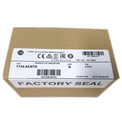 1734-AENTR PLC Module 1734AENTR Point I O Dual Port Adaptor Module Sealed in Box One Year Warranty