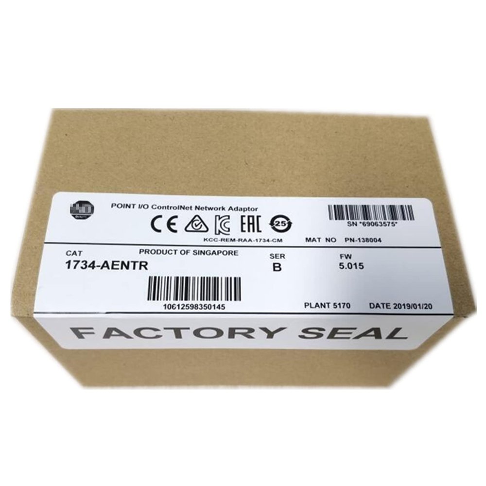 1734-AENTR PLC Module 1734AENTR Point I O Dual Port Adaptor Module Sealed in Box One Year Warranty