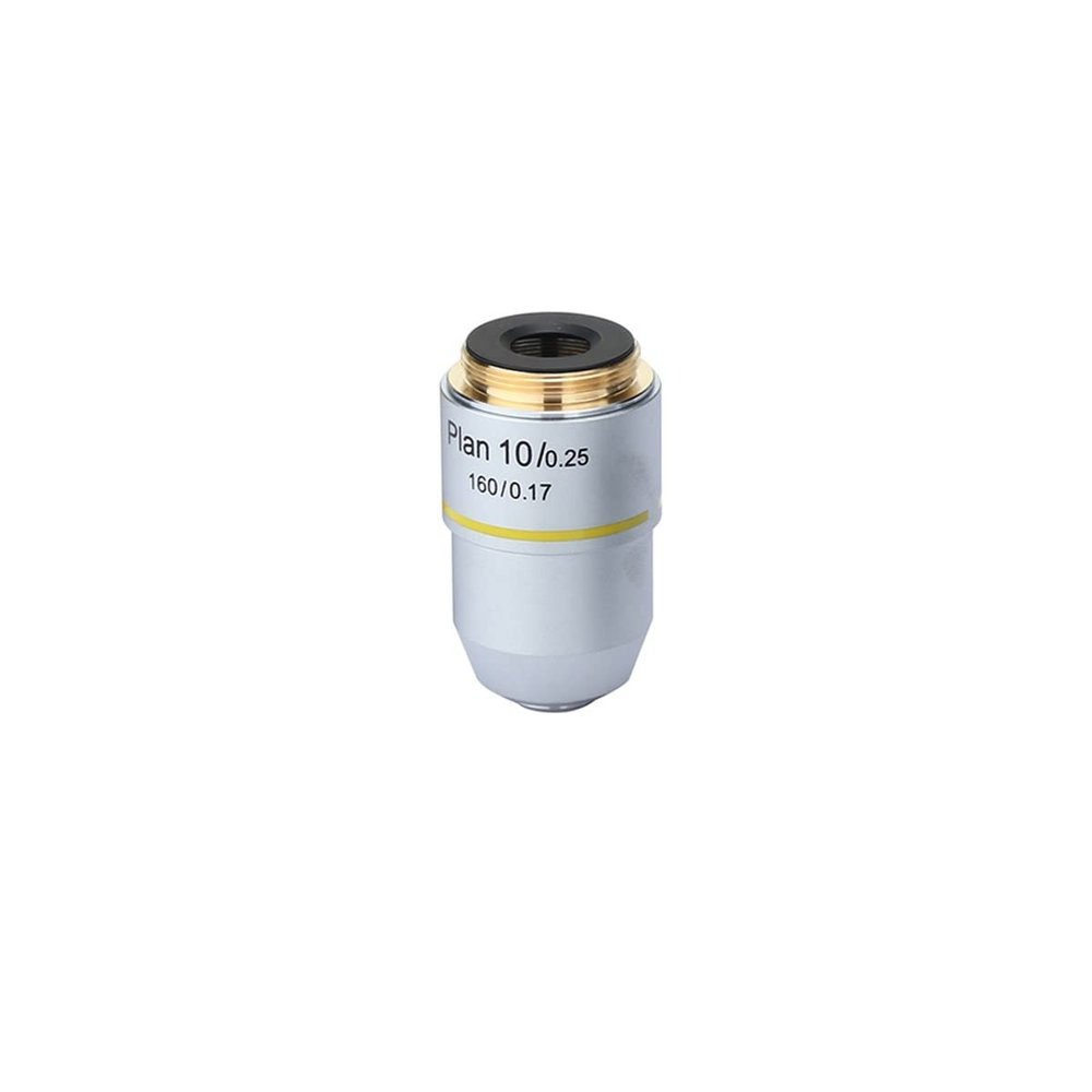 RADHAX Microscope Kit 20.3 * 0.705mm 10X 60X Biological Microscope Objective Microscope Lens Adapters (Size : 10X)