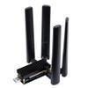 5G DONGLE Module with Quad Antennas USB3.1 Port Aluminum Alloy Heatsink M.2 Key B Interface @XYGStudy (USB to M.2 B Key) view 1