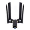 5G DONGLE Module with Quad Antennas USB3.1 Port Aluminum Alloy Heatsink M.2 Key B Interface @XYGStudy (USB to M.2 B Key) view 2