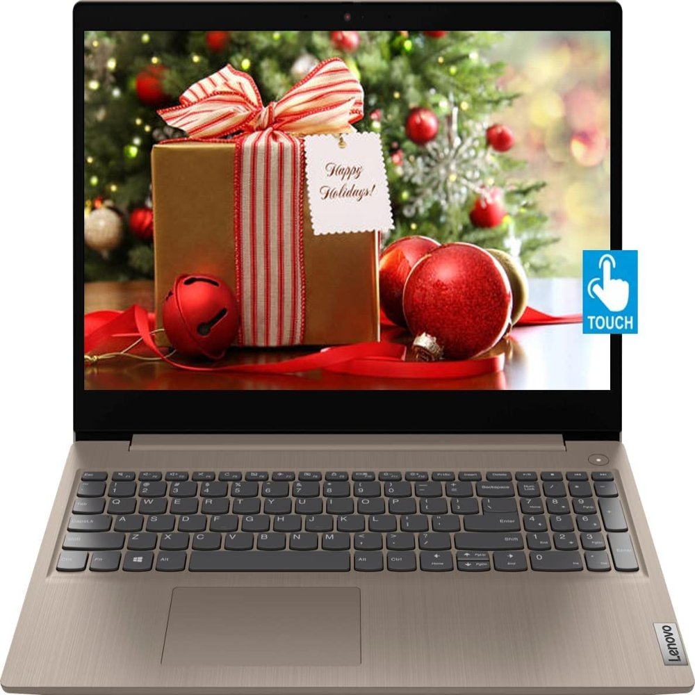 Lenovo IdeaPad 3 15.6 HD Touchscreen Laptop, Intel Core i5-10210U Processor, 12GB RAM 1TB HDD, Webcam, WiFi, HDMI, Windows 11 Home, Almond