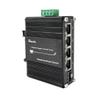 Industrial 5-Port Switch Gigabit PoE+ Ethernet Switch 4 Ports 120W PoE+ Injector 10/100/1000Base-T & 1 Port 100/1000Base-X Dual Rate SFP 12~48VDC Wide Range Power Input view 1