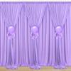 30 ft x 10 ft Wrinkle Free Lavender Backdrop Curtain for Parties, Polyester Light Purple Photo Backdrop Drapes 6 Panels 5x10ft for Baby Shower Photoshoot Wedding Birthday Party Photography Curtains view 1