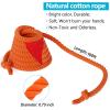 X XBEN Tug of War Rope with Flag for Kids 20FT, Teens and Adults, Soft Cotton Rope Games for Team Building Activities, Family Reunion, Birthday Party view 3