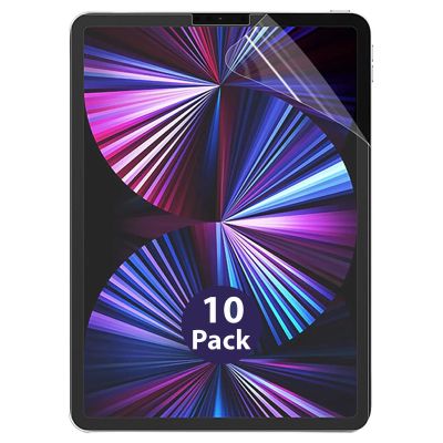 10x Soft Pet Film Screen Protector for Apple iPad Pro 12.9'' 6th Gen 2022 2023 Bulk