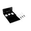 shinar Metal Hanging Fire TV Cube Wall Mount for Fits 1st & 2nd Gen and New 3rd Gen Fire TV Cube Wall Mount Save Space for Furniture Wall view 2