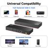 ThinkPad 40AF0135 Universal Hybrid USB-C with USB-A Adapter Docking Station for Lenovo Laptops, Dual Monitor, Comes with ITSPWR HDMI 4K Cable + 50 Cable Ties view 3