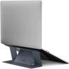 MOFT Laptop Stand for Desk, Stick-On Computer Stand with Dual-Angle, Ergonomic Laptop Riser Holder for Travel, Foldable & Portable MacBook Stand Fits 11.6"-16" Laptops, Starry Grey view 1