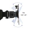 CRUHRE Monitor Stand for Wall Mount Monitor Mount Bracket, Gas Spring Arm Monitor Bracket, Adjustable Monitor Bracket for 17-45 Inch LCD LED Screen Loading 2-12kg Monitor Bracket view 4