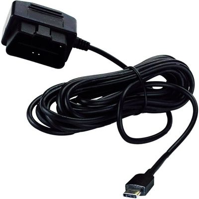 Amzmall 11.5 ft USB C Port Dash Camera OBD Power Cable 24 Hours Surveillance A C C Mode