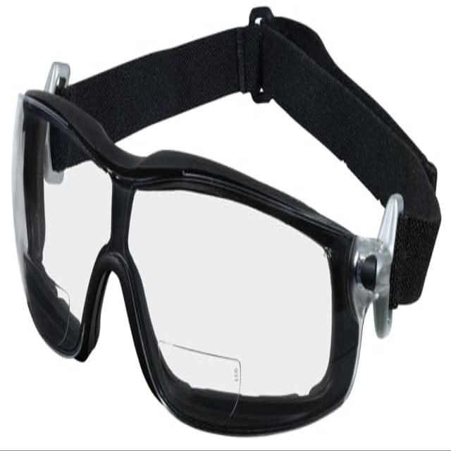 MCR Safety RT1 Series Bifocal Readers Safety Glasses, UV-AF Anti-Fog Coating, 1.5 Diopter RTH15AF
