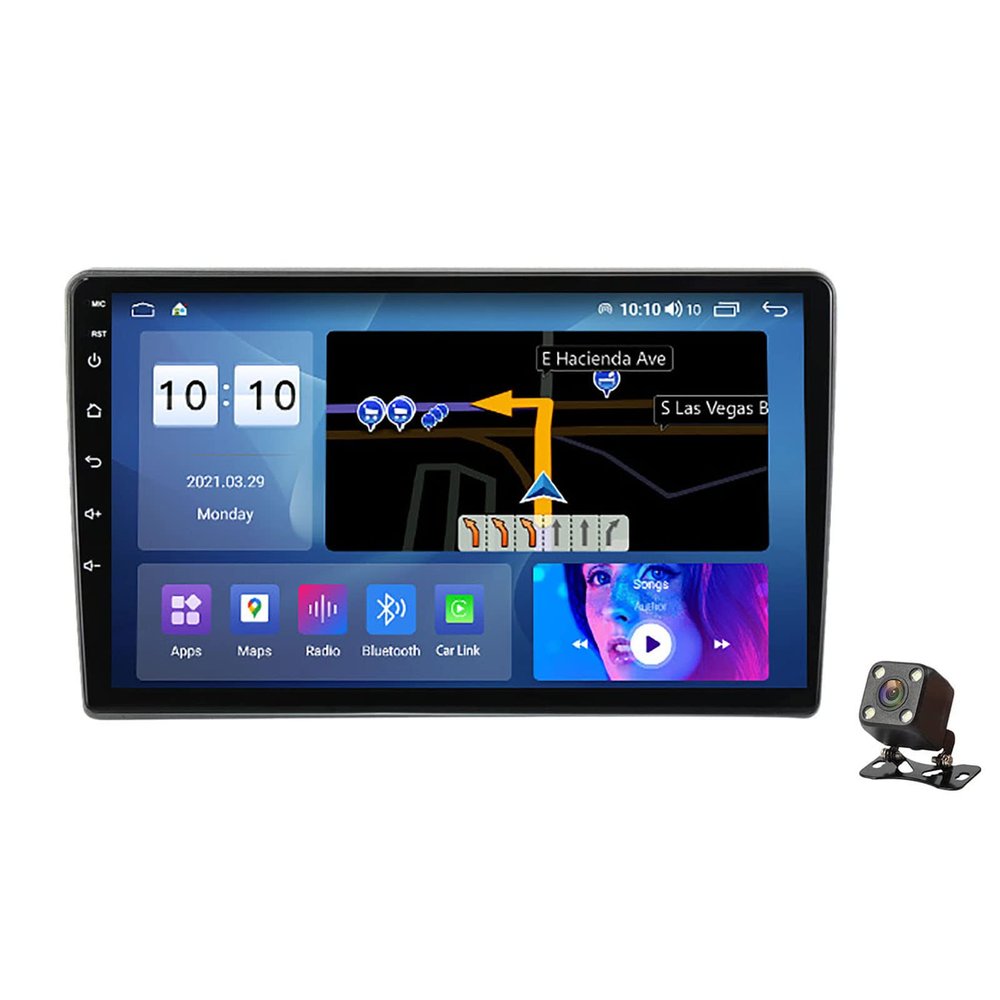 2 DIN Car Stereo 9 inch Autoradio Android 10 for Opel Astra H 2004-2014 Car Navigation GPS Radio Support Carautoplay GPS DAB+ OBDII Bluetooth Radio Stereo GPS Navigation DVD Player