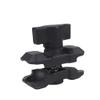 BGNing Double Socket Arm Aluminum Alloy 1" Ball Adapter Motorcycle Phone Handlebar Mount Ball Compatible with Ram Mount Action Camera Bicycle Holder (Type A 60mm) view 1