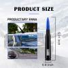 1 Pack Car Bullet Antenna, for GM Chevy Silverado 1500 2500 3500 HD Avalanche GMC Sierra 1500 2500 3500 Denali Heavy Duty Pickup Trucks Accessories, American Flag (Blue) view 2