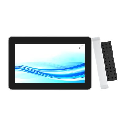 GreenTouch 7 Inch Desktop Wall Mountable Multi PCAP Touch Screen Monitor HDMI/VGA Input 1024 * 600 Resolution Display