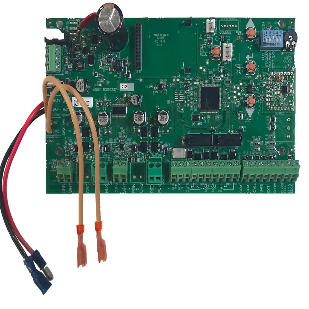 Mighty Mule RP1007 Logic Board - Garage Door Opener Replacement Control Board - Green